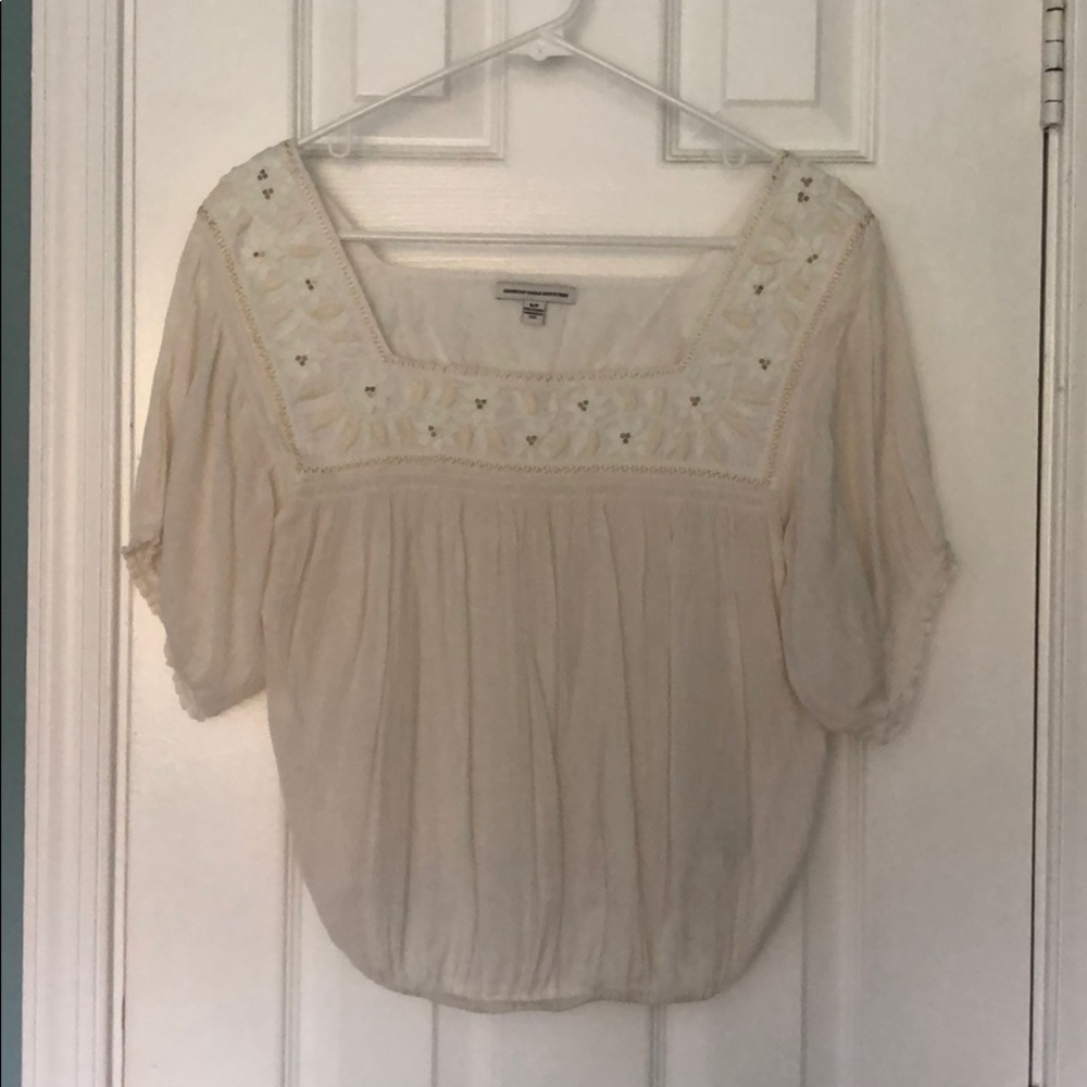 AE Creme Tank Perfect for Festivals!